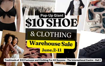 $10 Shoe & Clothing Warehouse Sale