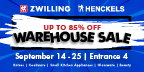Zwilling Warehouse Sale