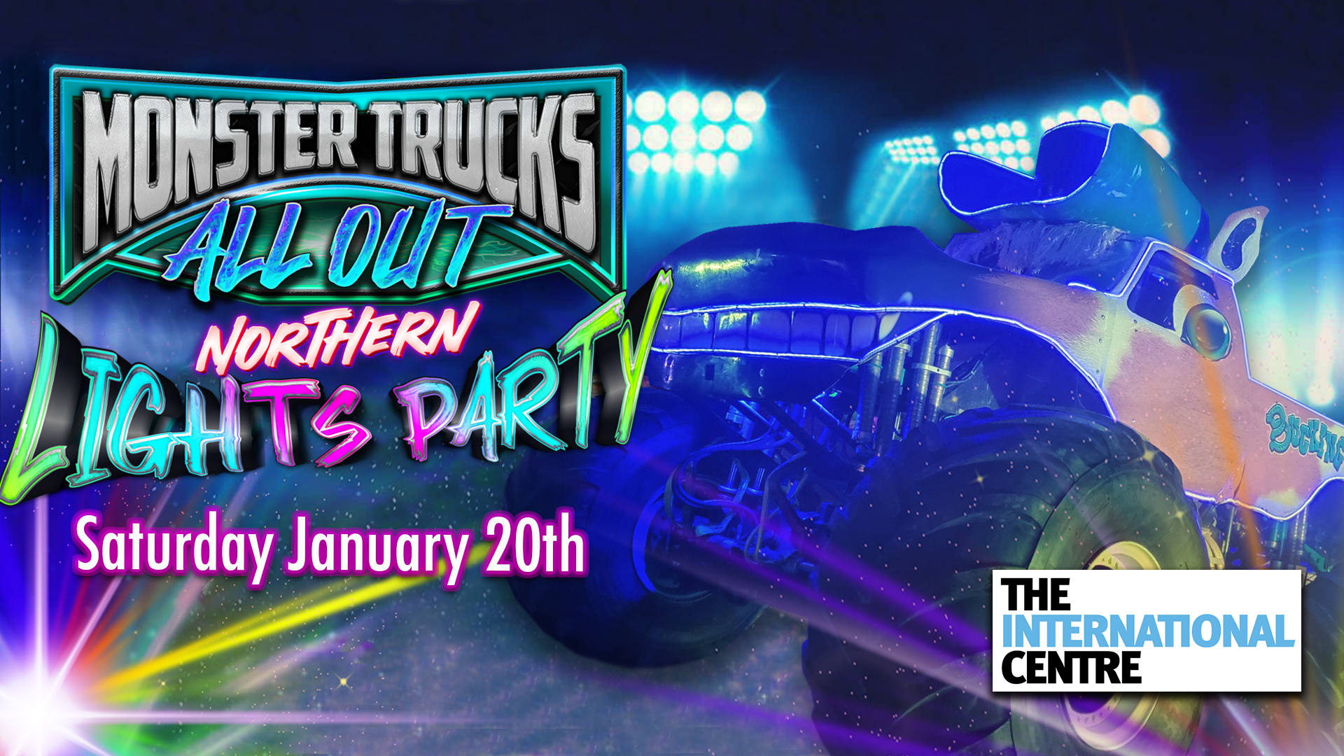 Monster Trucks All Out Northern Lights Party
