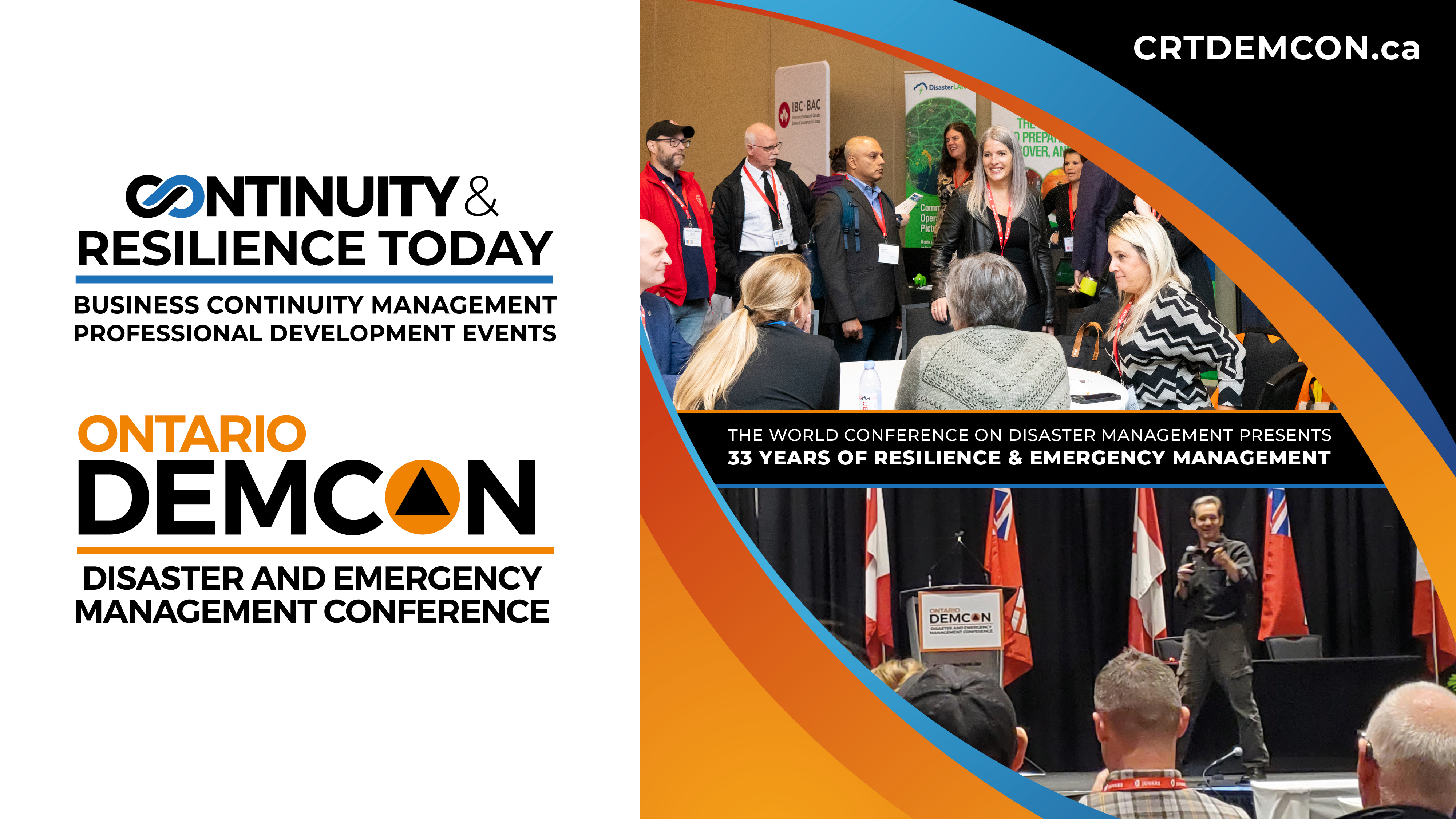 Continuity & Resilience Today and Ontario Disaster & Emergency Management Conference 